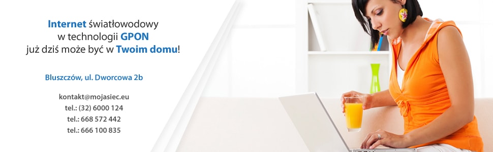 Internet światłowodowy Wodzisław Śląski, Gorzyczki, Gorzyce, Lubomia