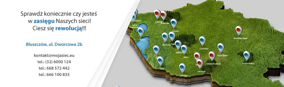 Internet światłowodowy Lubomia, Gorzyczki, Wodzisław, Gorzyce